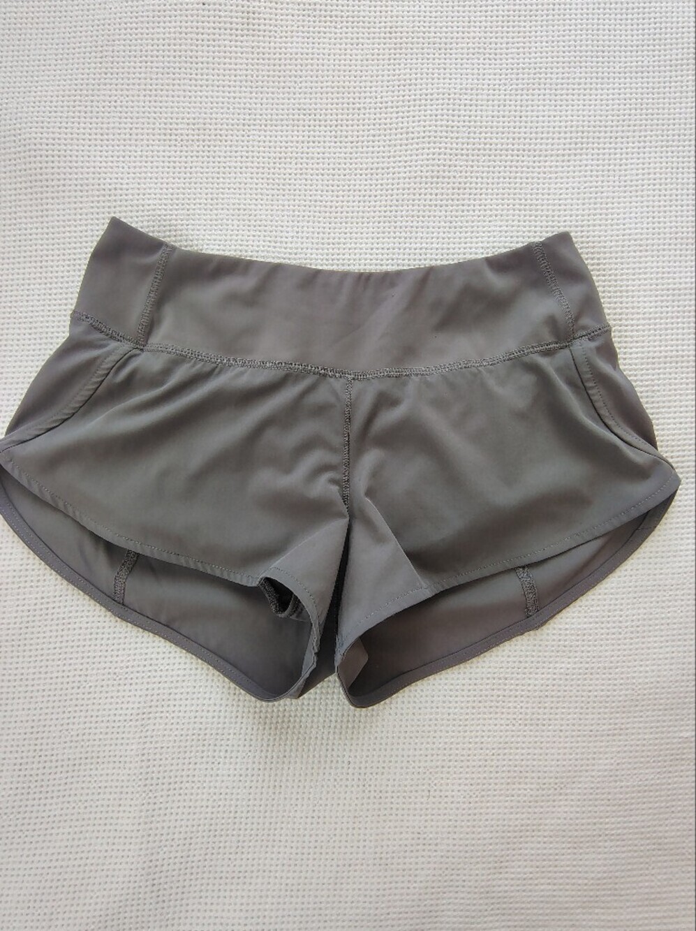 Garage Women’s Athletic Shorts — Gray Size S